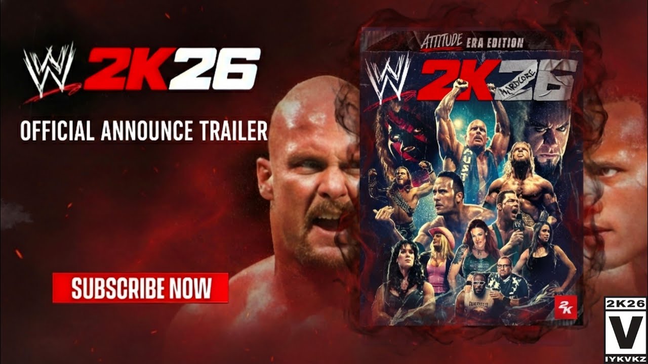 WWE 2K26 &ndash; Announcement Trailer | The Attitude Era