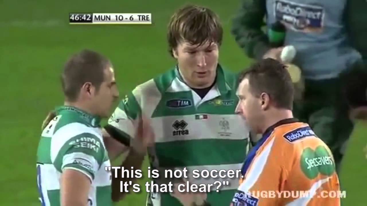 Referee Respect in Rugby by Nigel Owens