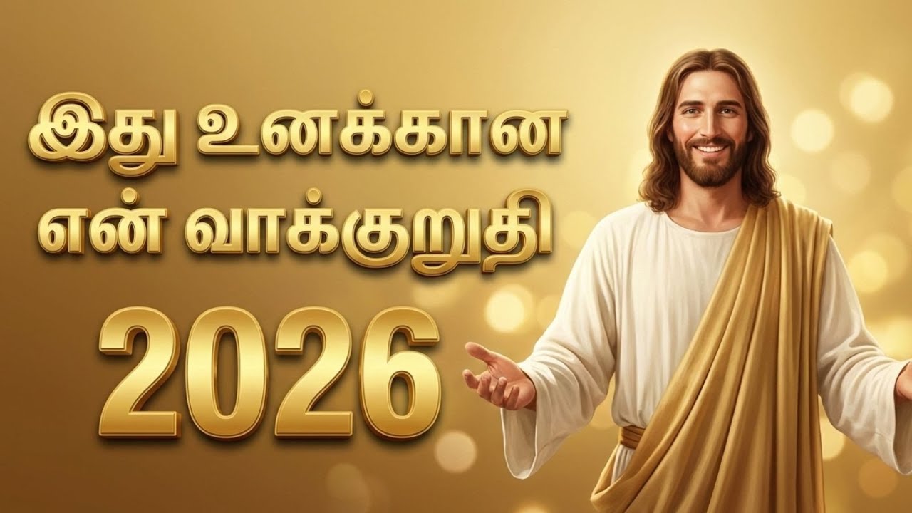 2026-ல்  நீ இழந்ததை எல்லாம் திரும்பப் பெறுவாய்! உன் கண்ணீரை துடைக்கும் கடவுளின் வார்த்தை