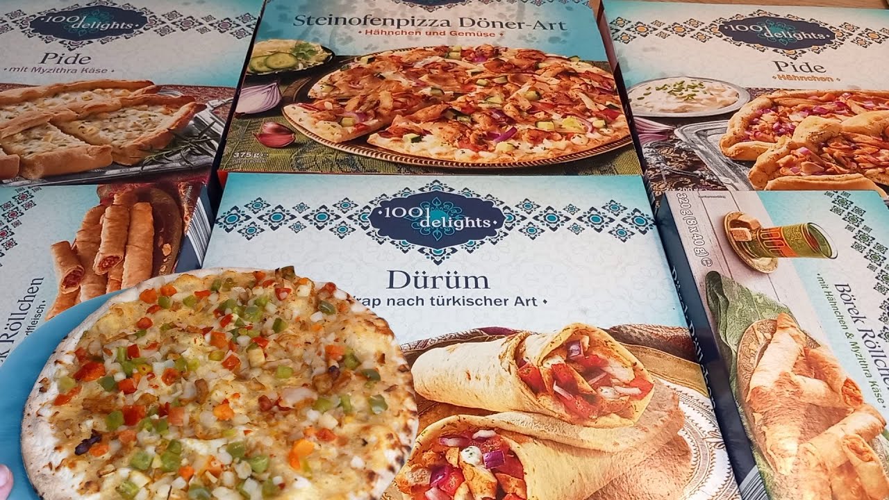 Turkish Food Journey: Lidl's Kebab Pizza, Pide, Börek and Lahmacun 