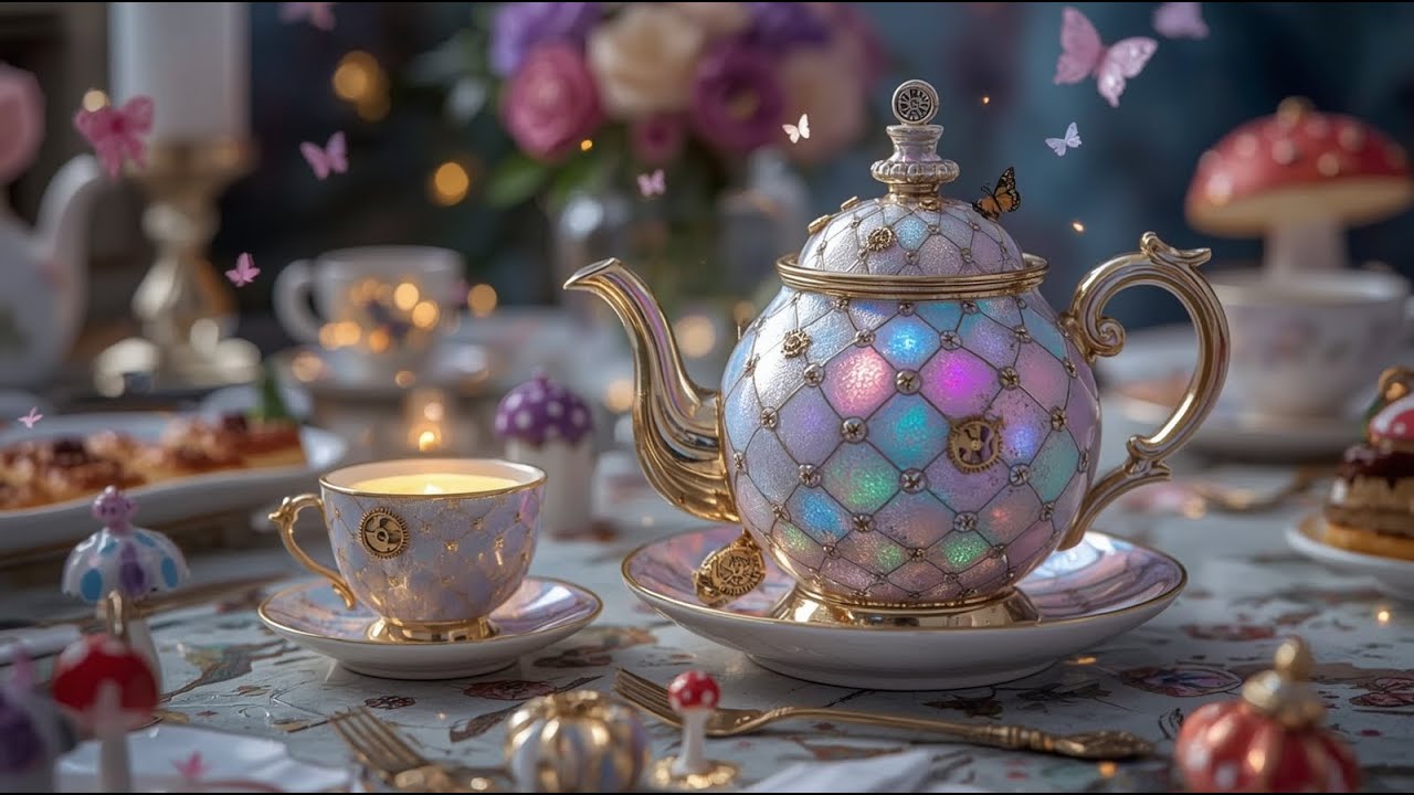 【AI ASMR】Your birth month is your magical etheral Enchanted Tea Set ✨ | Satisfying & Relaxing ASMR