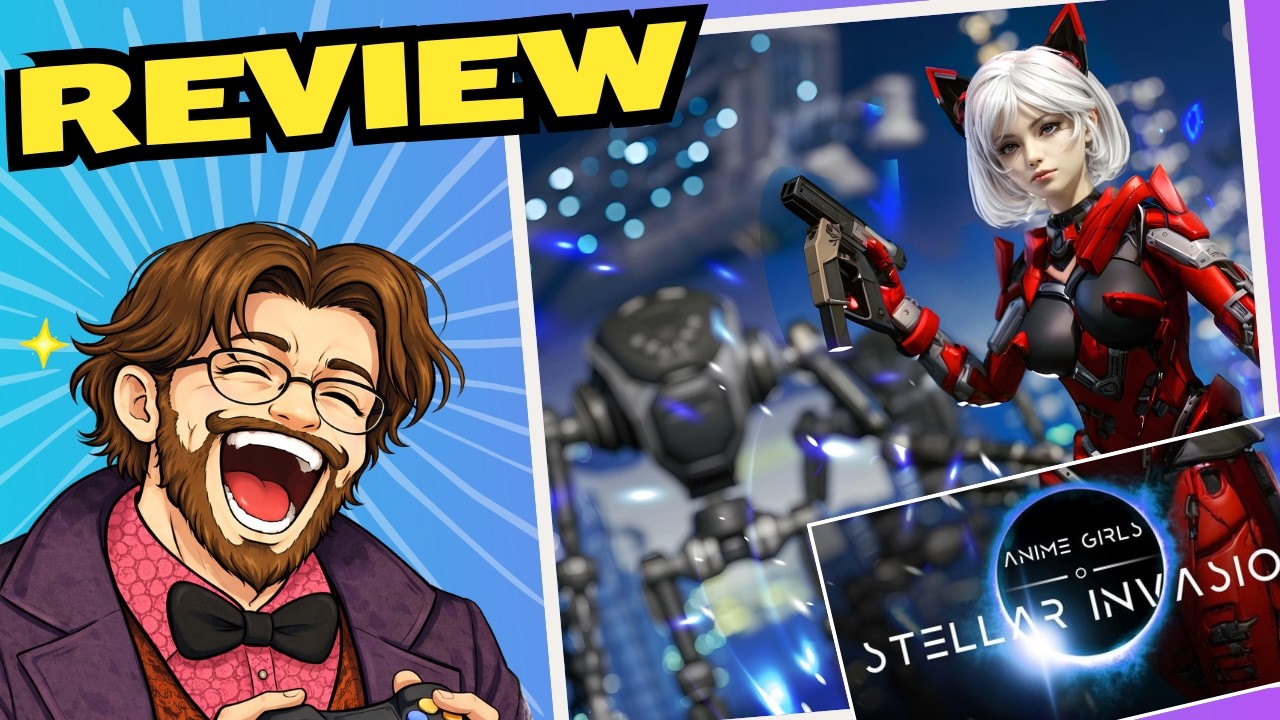The Most UNHINGED Anime Game On PS5 goes to ANIME GIRLS: STELLAR INVASION! | REVIEW