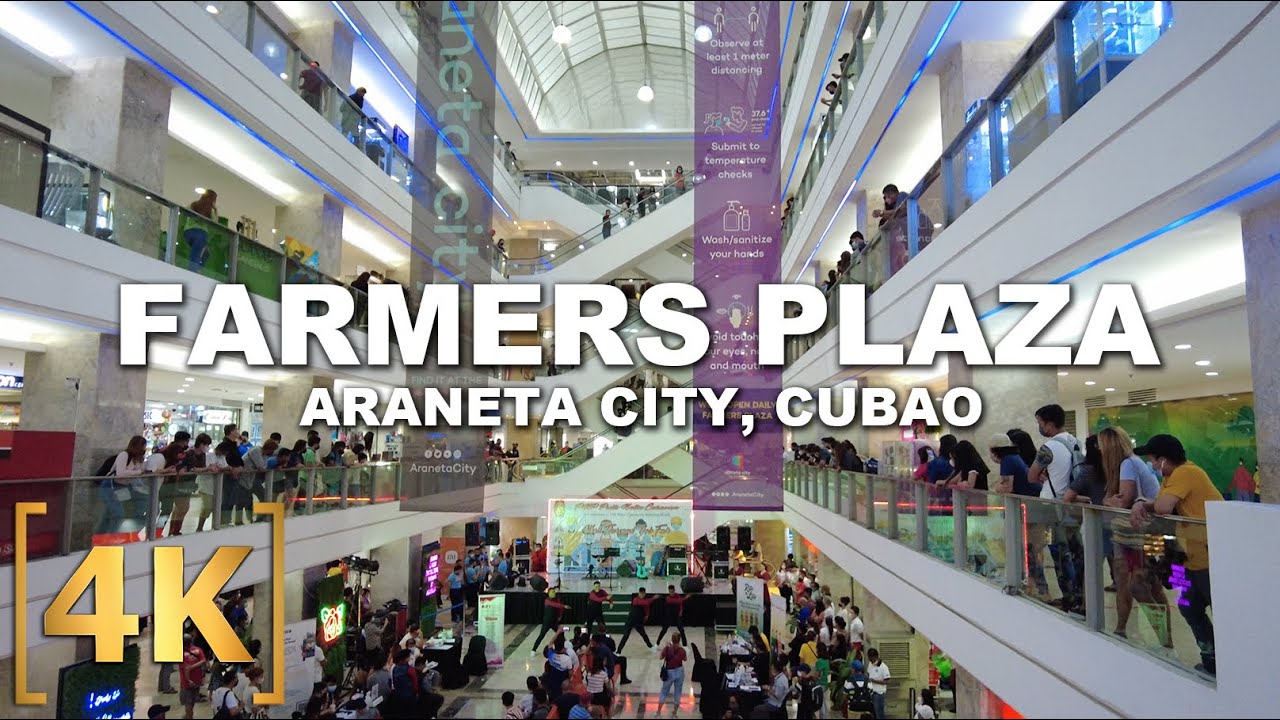 Farmers Plaza at Araneta Cubao | Mall Walking Tour | 4K | Quezon City | Philippines