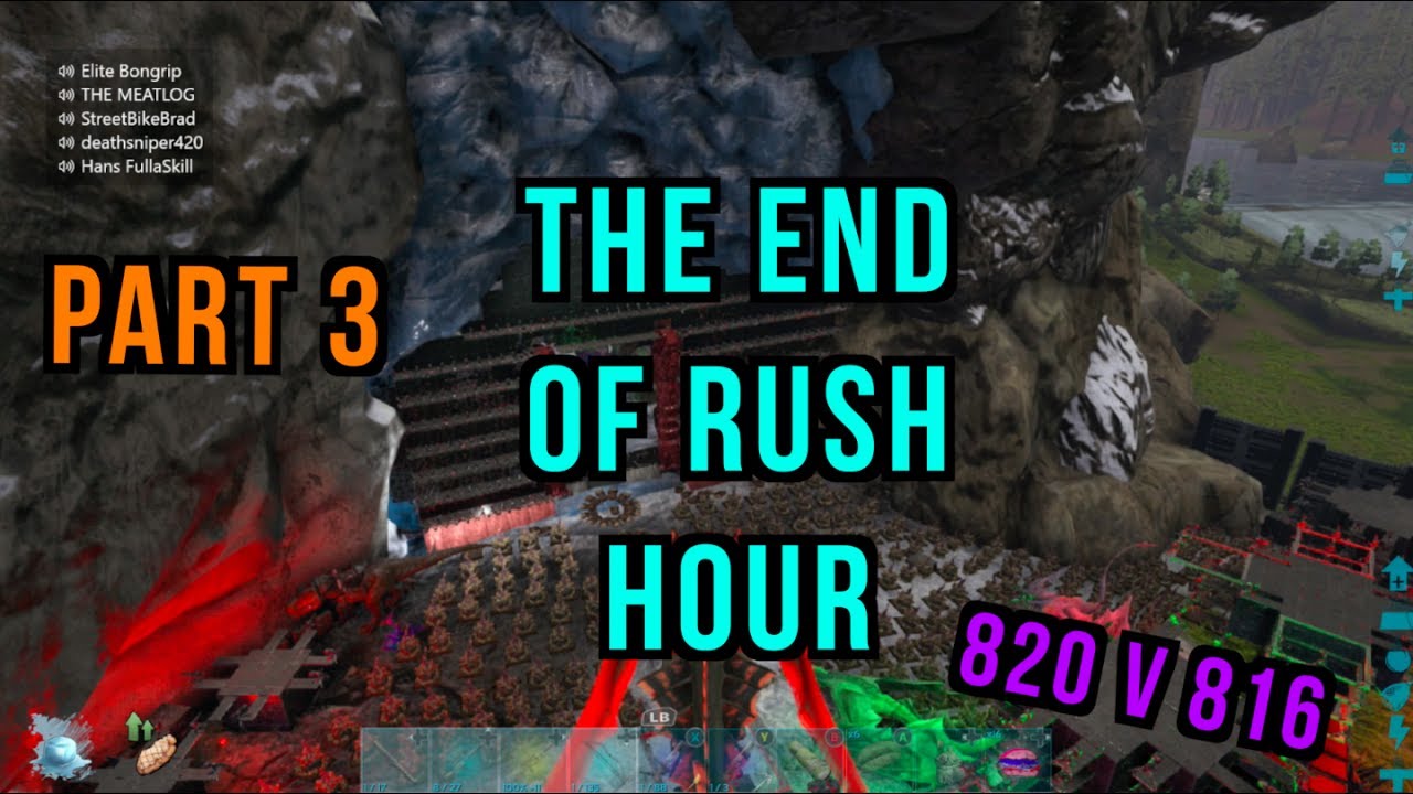THE END OF RUSH HOUR - SERVER 820 WAR PART 3 l XBOX OFFICIAL