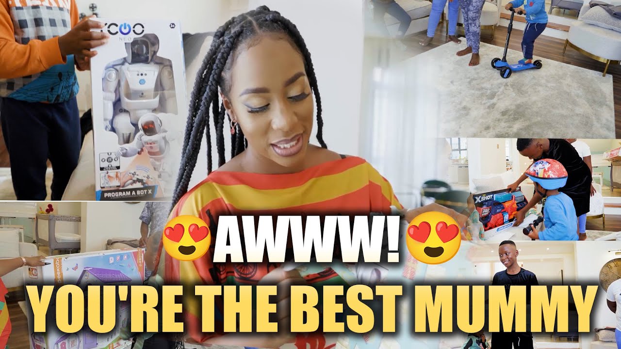 I SURPRISED MY KIDS BECAUSE THEY'VE MADE ME SOO PROUD || DIANA BAHATI