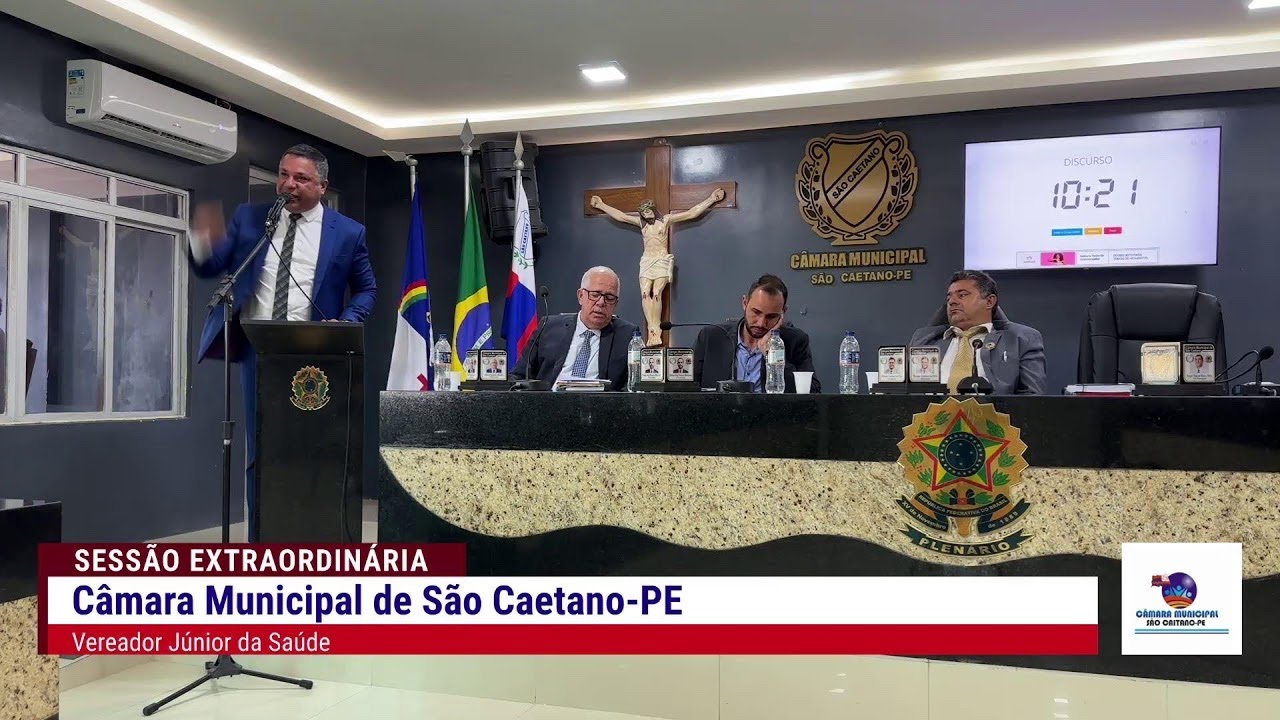 7° Sessão Ordinária do 3° trimestre da Câmara Municipal de São Caetano de 2025.