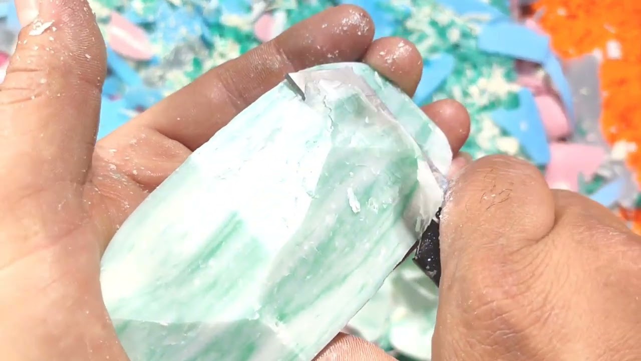 ASMR Carving soap. Soothing cutting soap | ASMR soap.