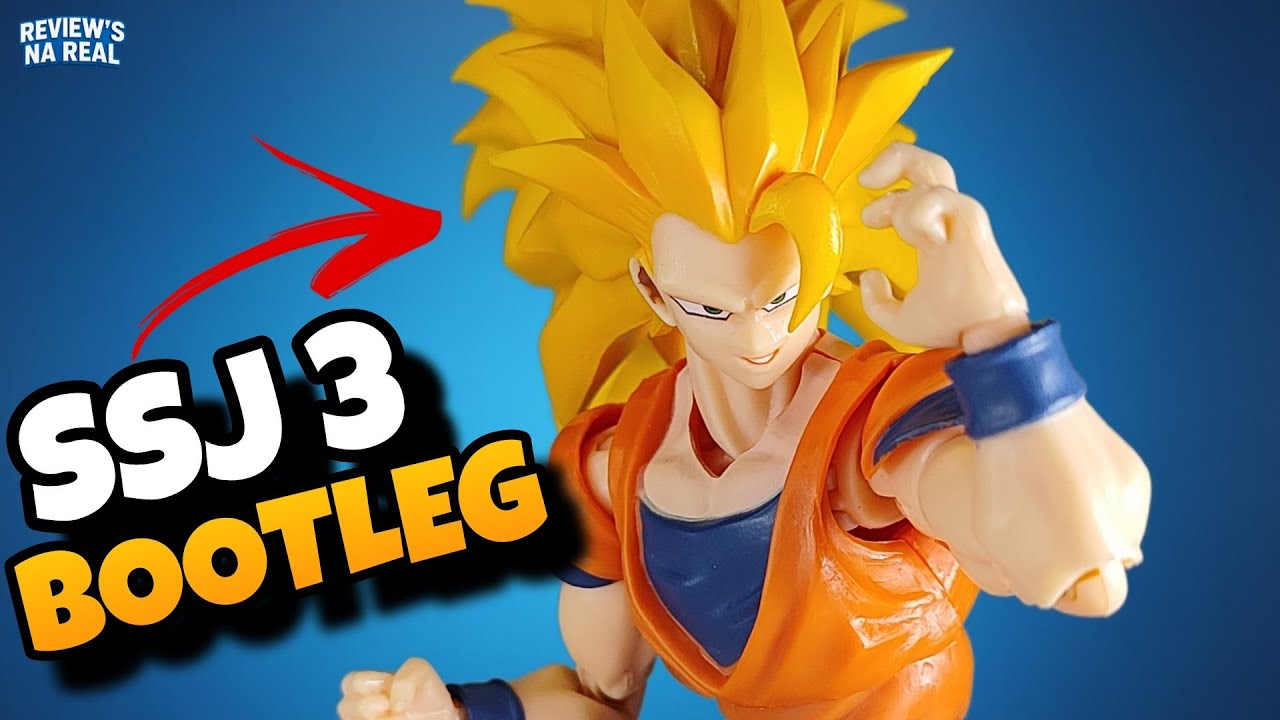 ME SURPREENDEU!!! GOKU SSJ3 SH.FIGUARTS BOOTLEG DO ALIEXPRESS/ Review & Unboxing 
