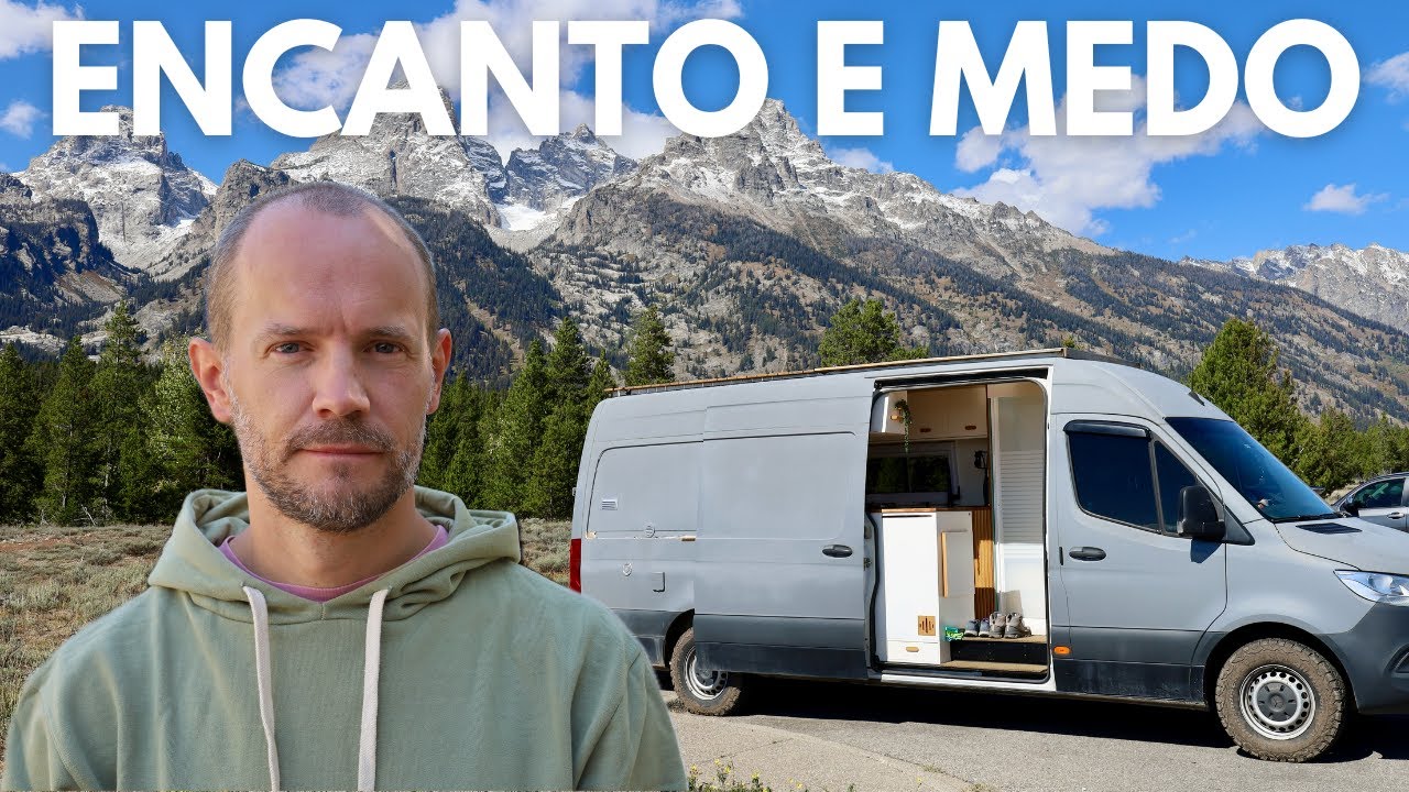 CHEGAMOS DE MOTORHOME EM TERRITÓRIO DE URSOS PARDOS | GRAND TETON NATIONAL PARK T2E15