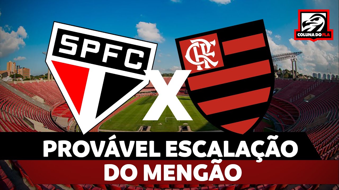 PROV&Aacute;VEL ESCALA&Ccedil;&Atilde;O DO MENG&Atilde;O - S&Atilde;O PAULO X FLAMENGO - FINAL COPA DO BRASIL 2023