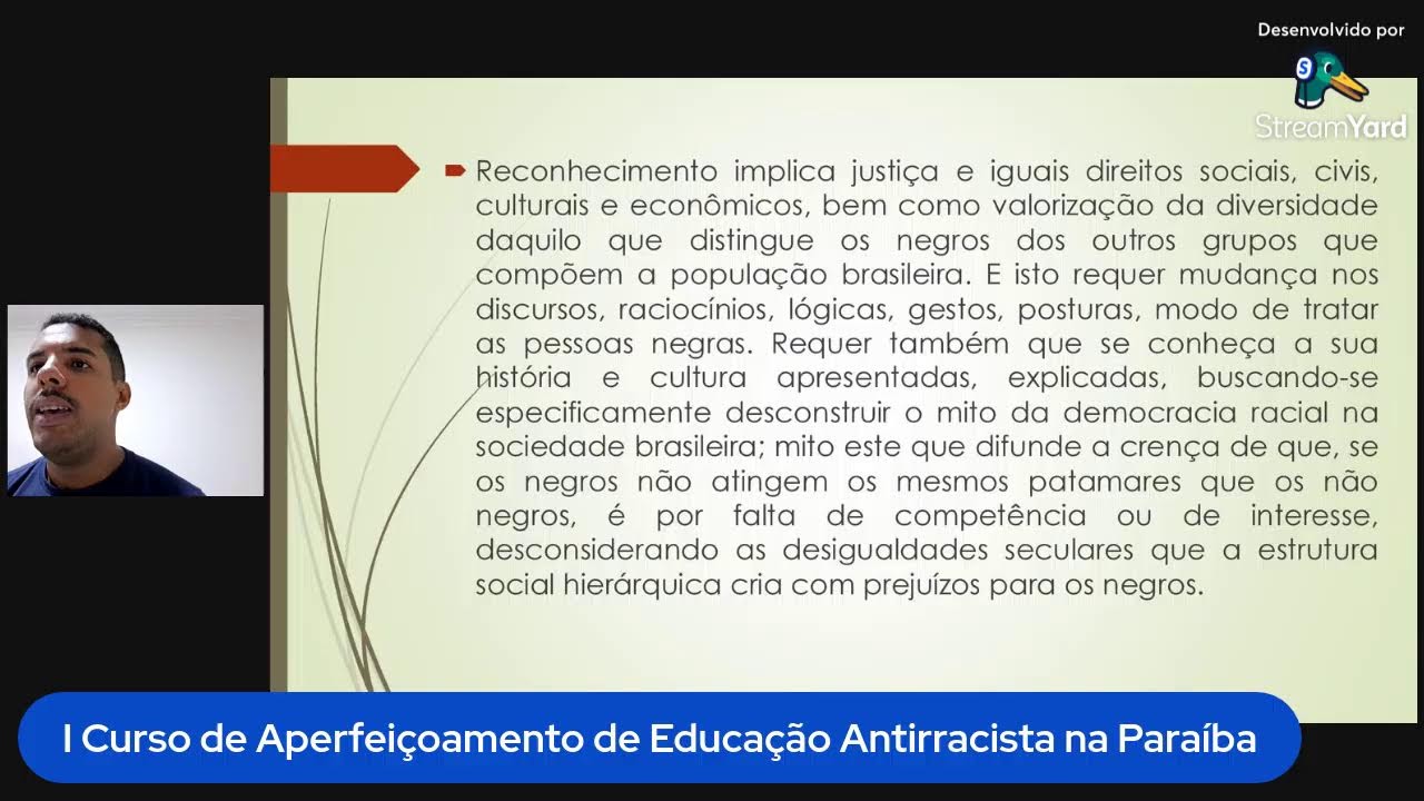 02/02/2026 - Disciplina: Educação e Relações Raciais no Brasil