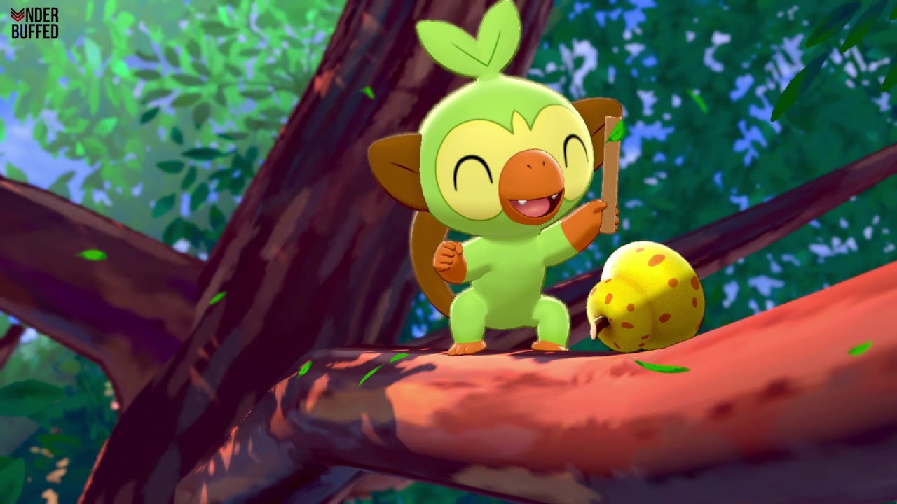 Introduction Scene of Starter Pokemon in Pokemon Sword & Shield
