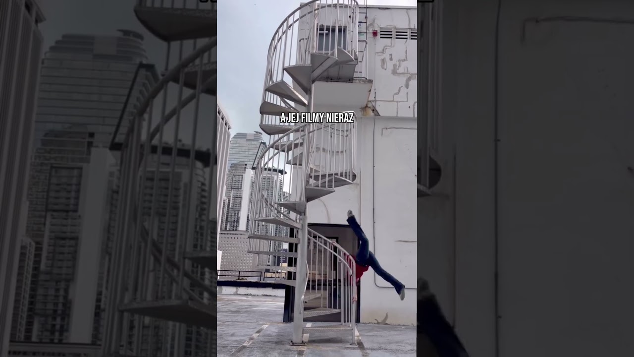 SZALONE ZEJŚCIE PO SCHODACH!