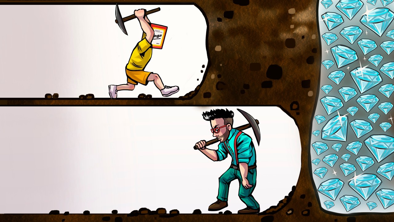 ИГРА ИЗ ТОГО САМОГО МЕМА! КОПАЕМ ПОДЗЕМНЫЙ ТОННЕЛЬ В KEEP DIGGING 