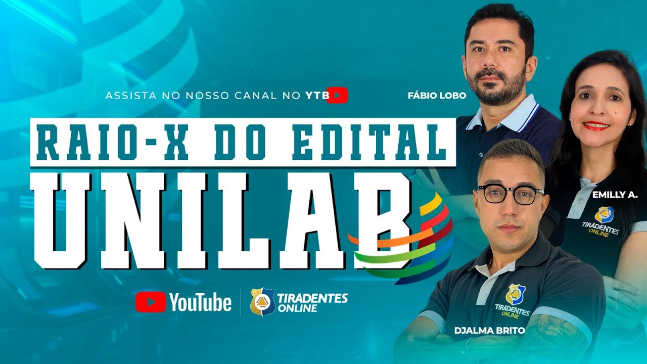 RAIO-X DO EDITAL CONCURSO UNILAB 2026