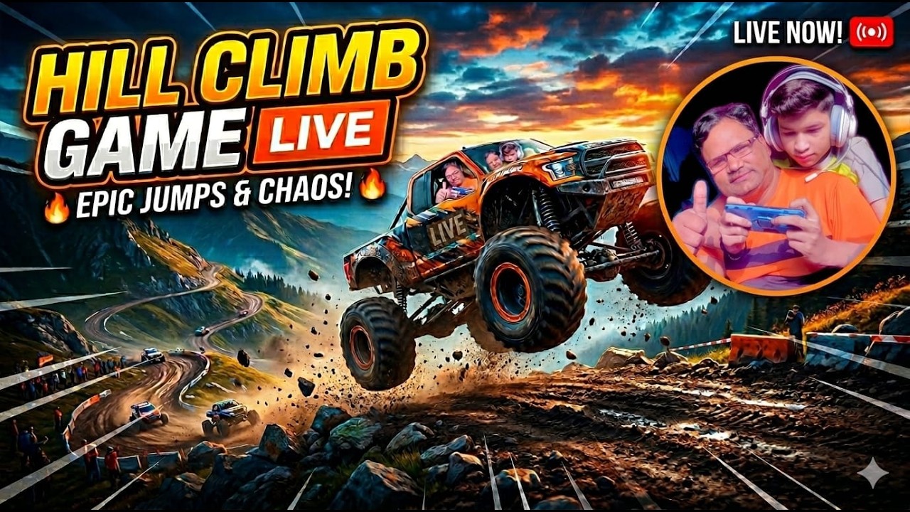 HILL CLIMB RACE CHALLENGE NEW RECORD | #shortsfeed #livestream #bgmilive #battlegroundmobileindia