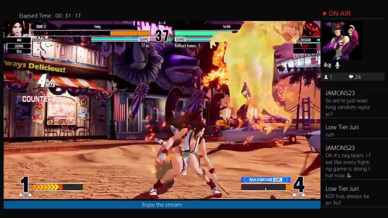 LTJuri Stream: KOF 15