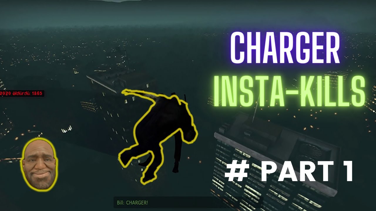 Left 4 Dead 2 - Charger Instant Kills - Funny Moments #Part 1