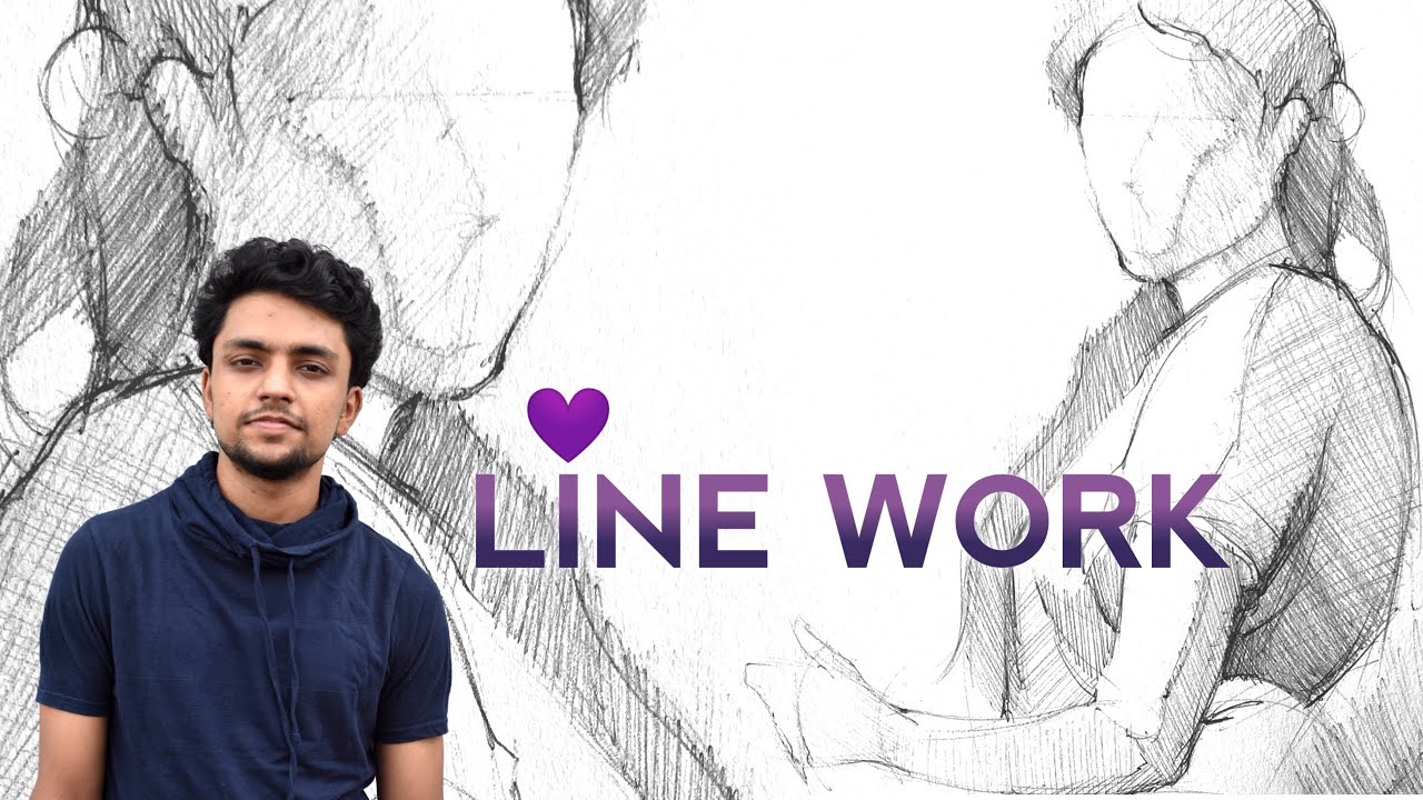 LINE WORK 💜 | Best Drawing Lessons for Beginners