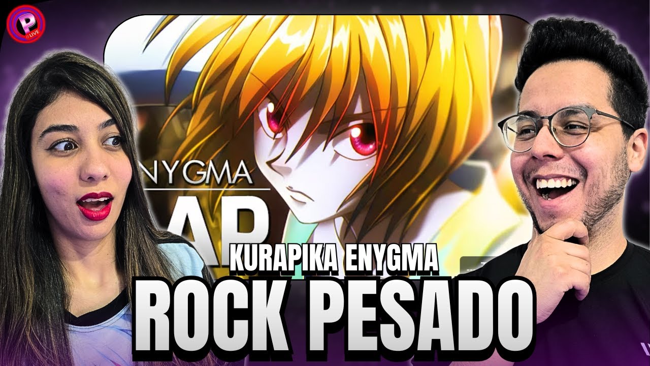 ESSA MÚSICA FOI PESADA! REACT RAP DO KURAPIKA ENYGMA