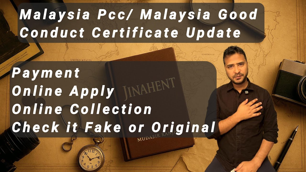 Malaysia Good Conduct Certificate Update Malaysia PCC #jinahent #malaysiagoodconduct #malaysiapcc