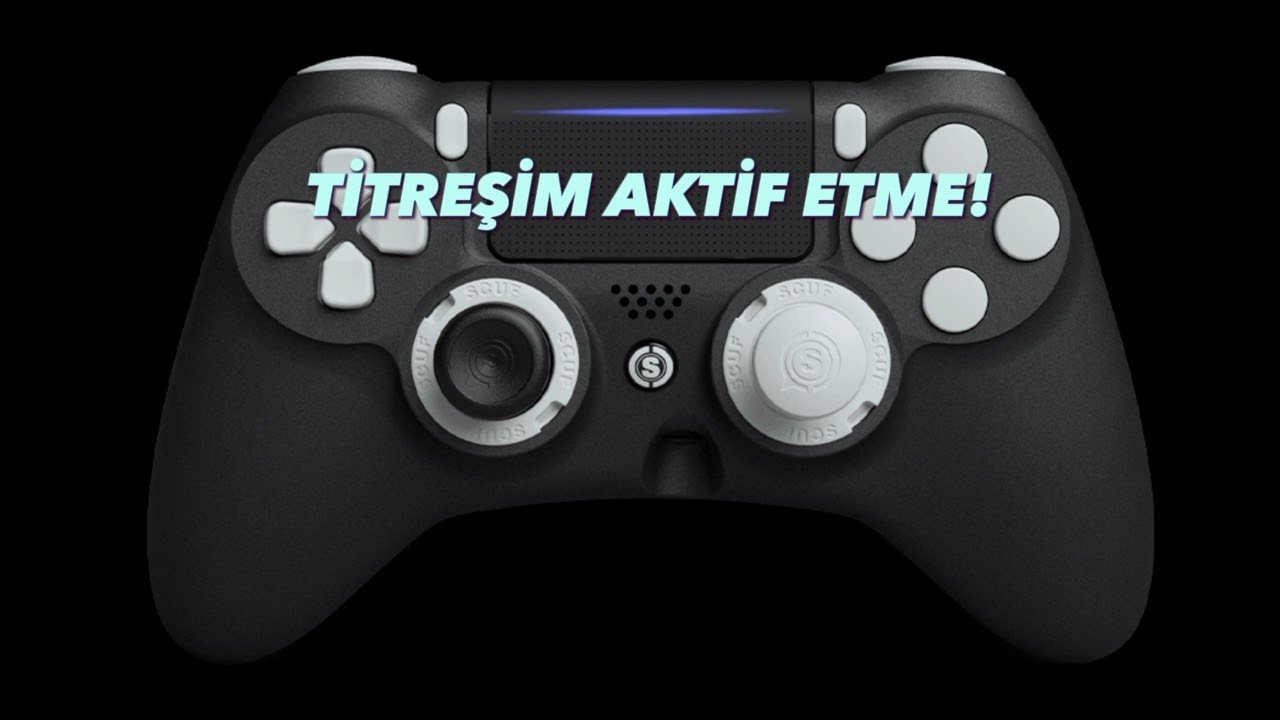 PS 4 GAMEPADİNİN PC OYUNLARINDA TİTREŞİMİNİ AÇMA BASİT ANLATIM!! (DUALSHOCK 4)