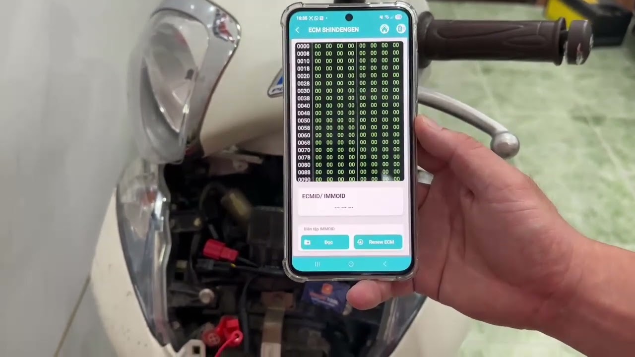MY MOTOR - CHỨC NĂNG IMMOID TOOL ĐỌC/RENEW MÃ IMMOID QUA GIẮC DLC