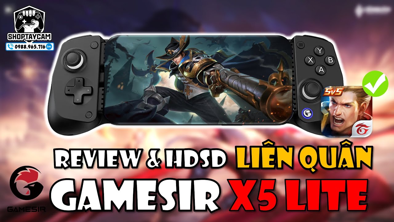 Tay Cầm GameSir X5 Lite Review: 