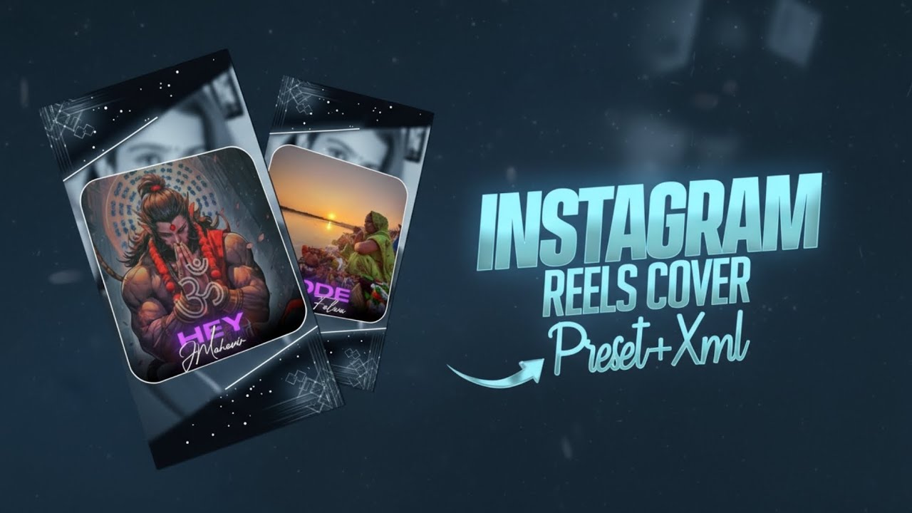 INSTAGRAM REEL COVER | Preset & XML | Edit Academy