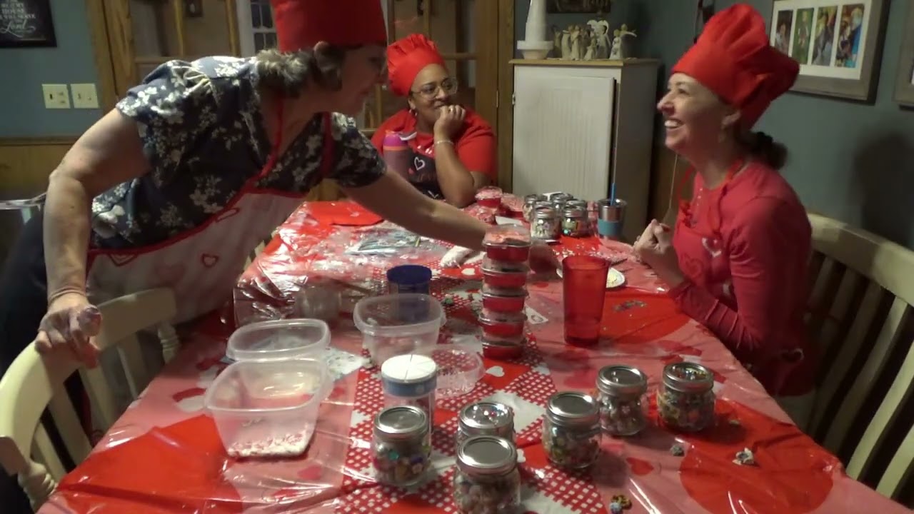 Behind the scenes of Dee's Delights Valentine's Day Special