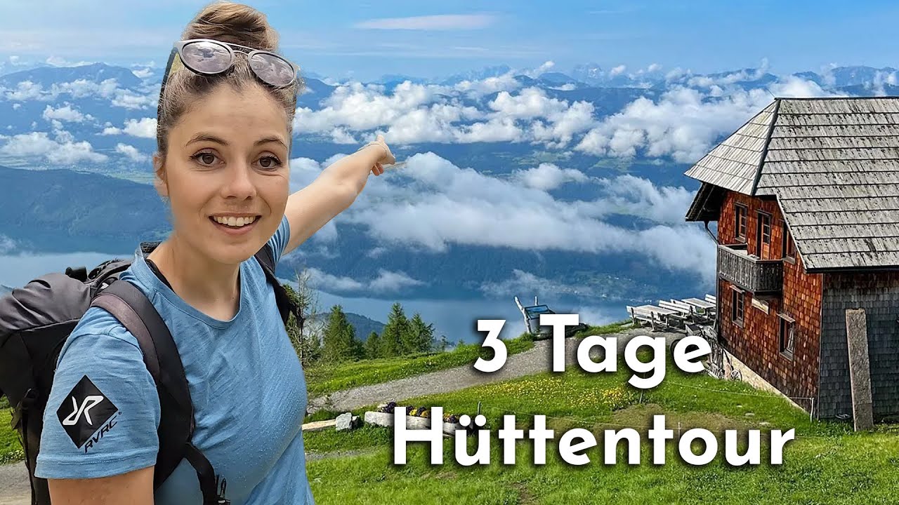 Schöne Hüttenwanderung in den Alpen: Mehrtagestour zum Millstätter See