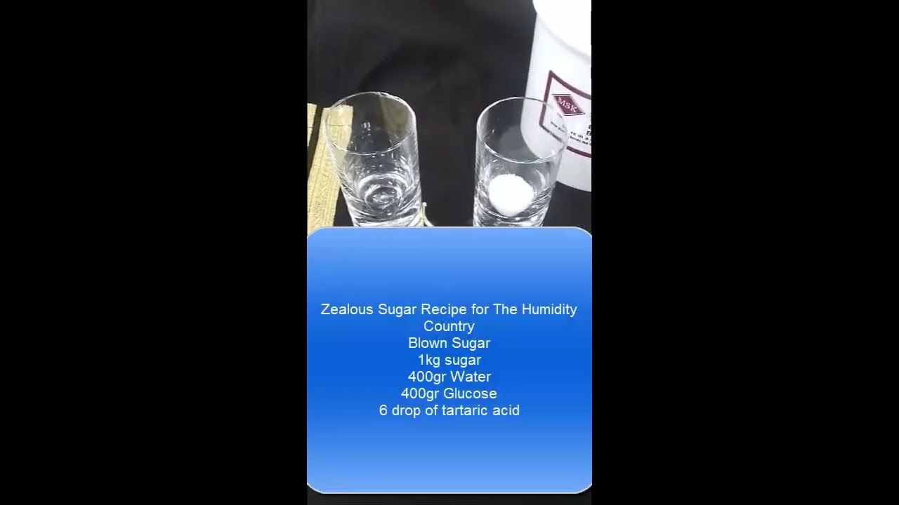 How To Make Pulled Sugar (blownsugar)