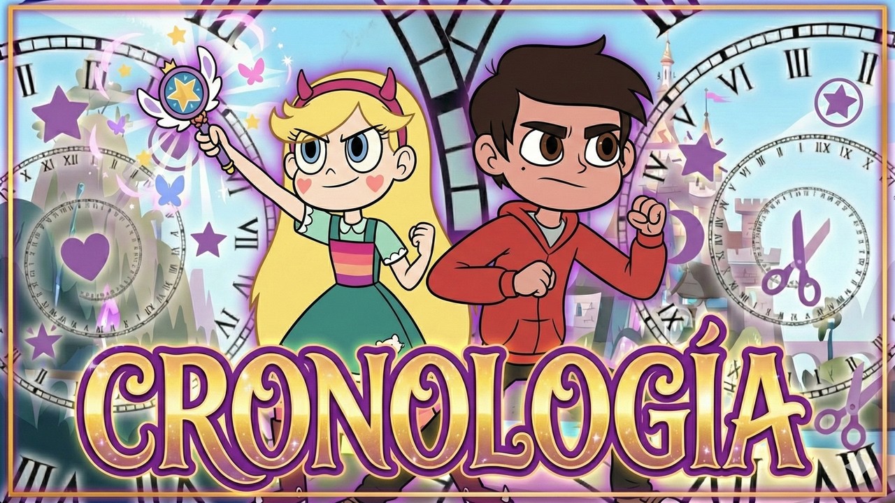 LA CRONOLOGIA DE STAR VS LAS FUERZAS DEL MAL