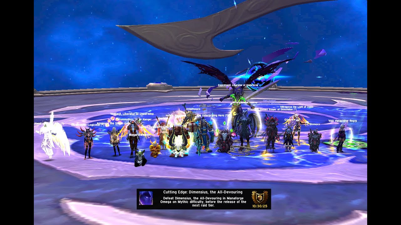 Cutting Edge Mythic Dimensius || Fel-Scarred Havoc Demon Hunter POV