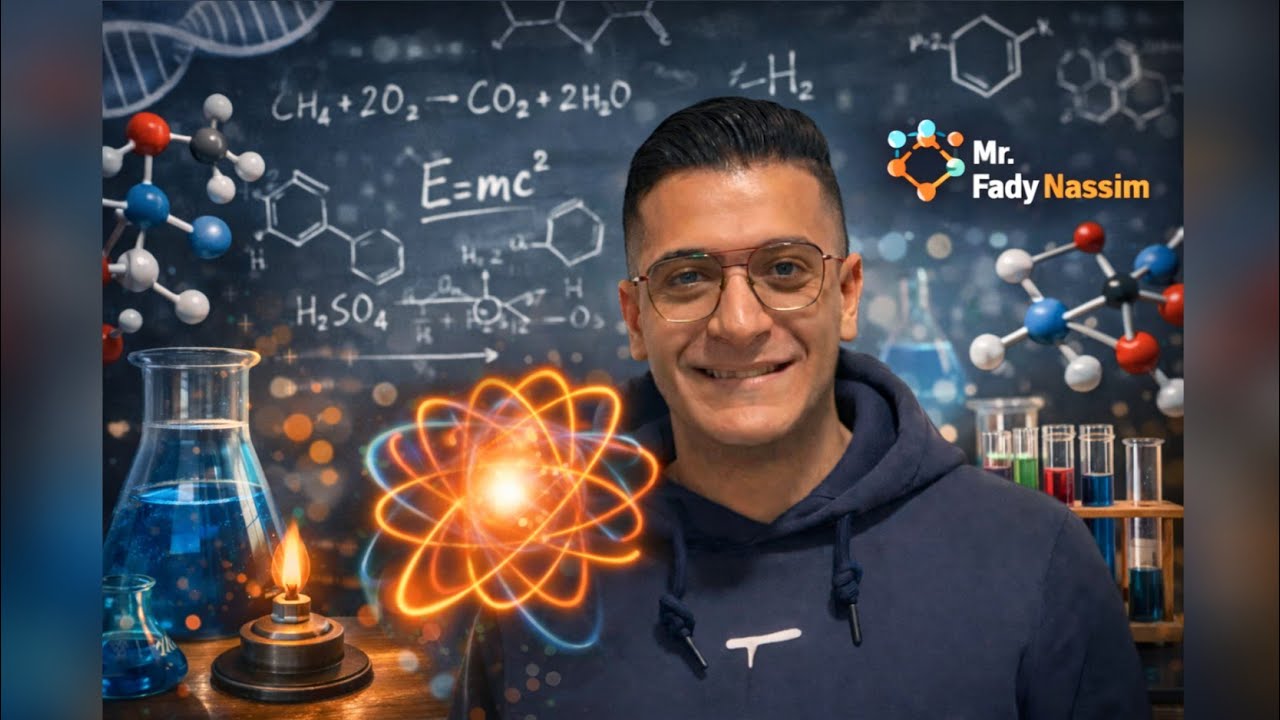 مراجعة الباب الأول الترم الثاني كيمياء الصف الثاني الثانوي الروابط و الأشكال الفراغية للجزيئات جزء 2