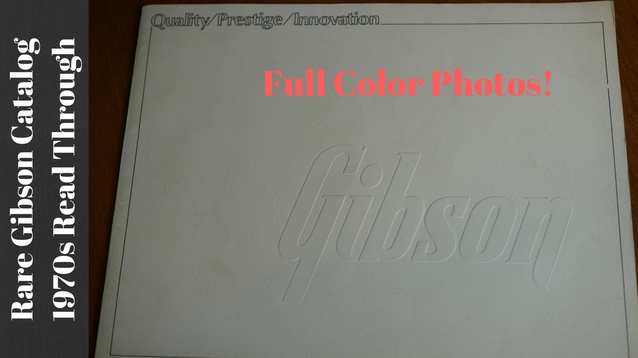 Story Time with Trogly | All Norlin Era Gibson Models Late 1970s | 1978 Premium Catalog
