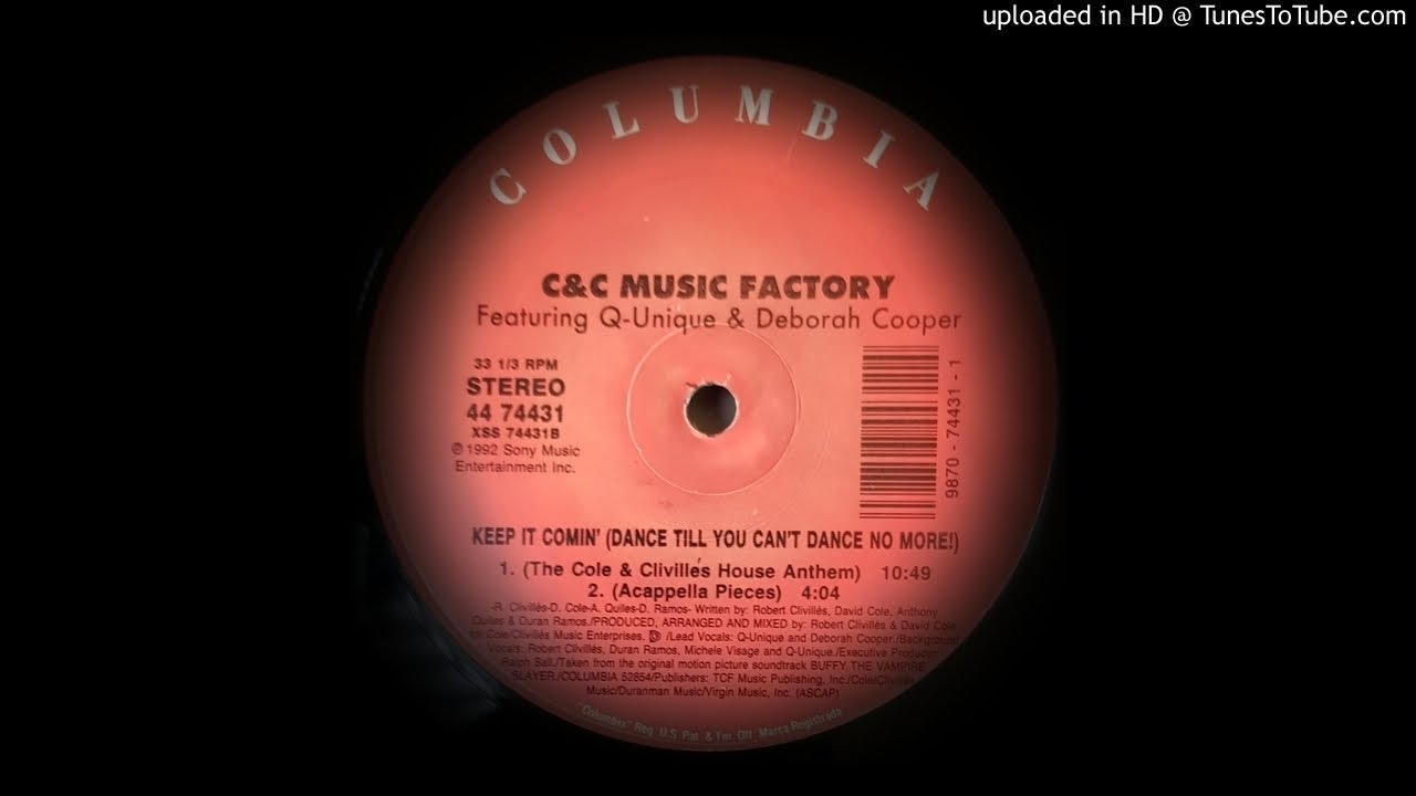 C&C MUSIC FACTORY - KEEP IT COMIN' (THE C&C HOUSE ANTHEM)