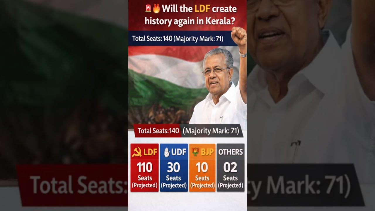 Kerala Election 2026 Opinion Poll: LDF Storming Back? | UDF vs LDFAnalysis #udf #ldf #bjp