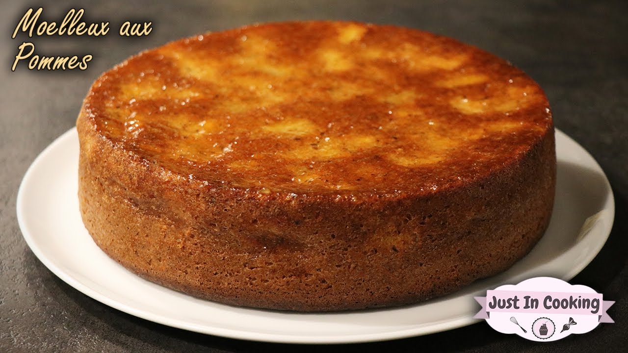 Recette de Gâteau Moelleux Pomme, Noisette et Vanille