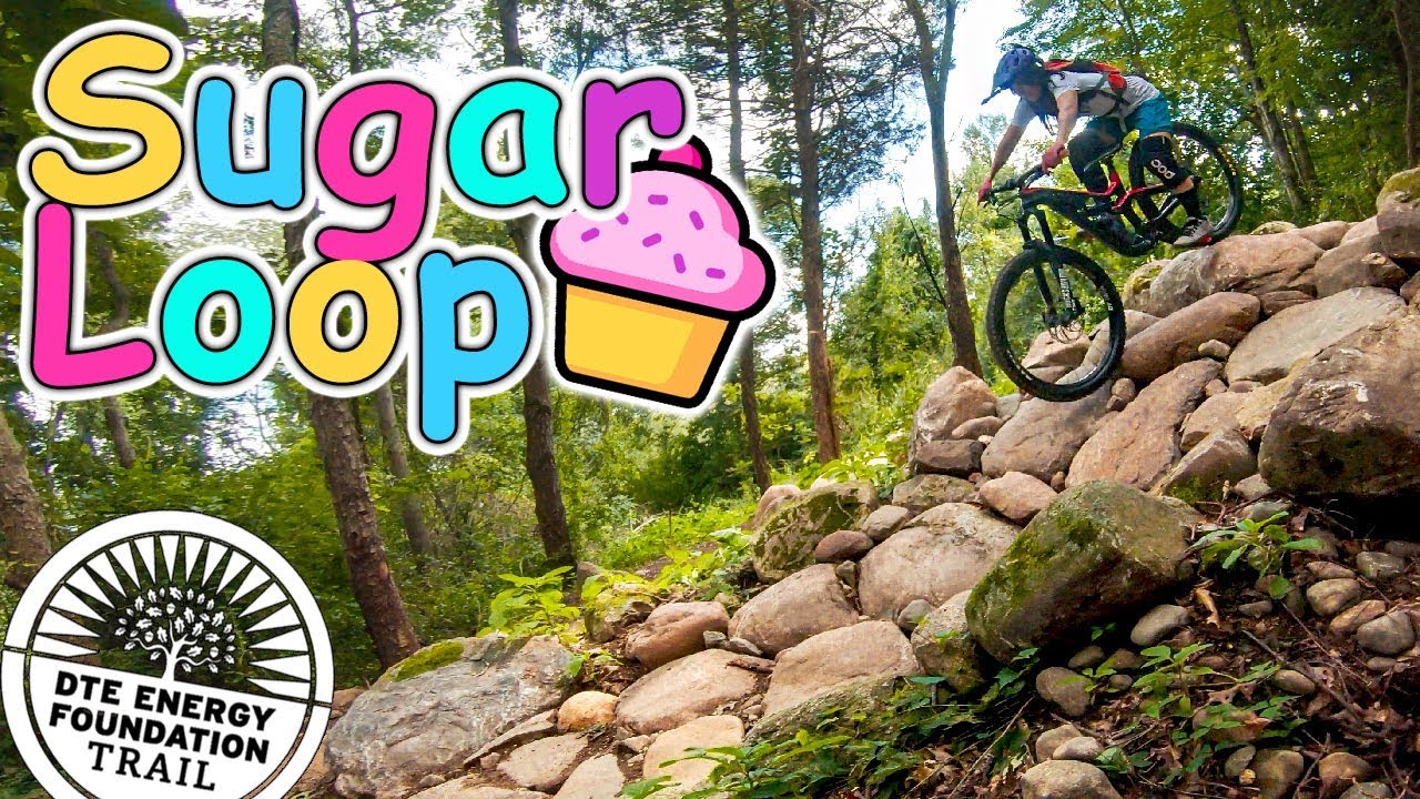 Сахарная петля – это сладко • Тропа фонда DTE Energy, Мичиган • Герцог горного велосипеда