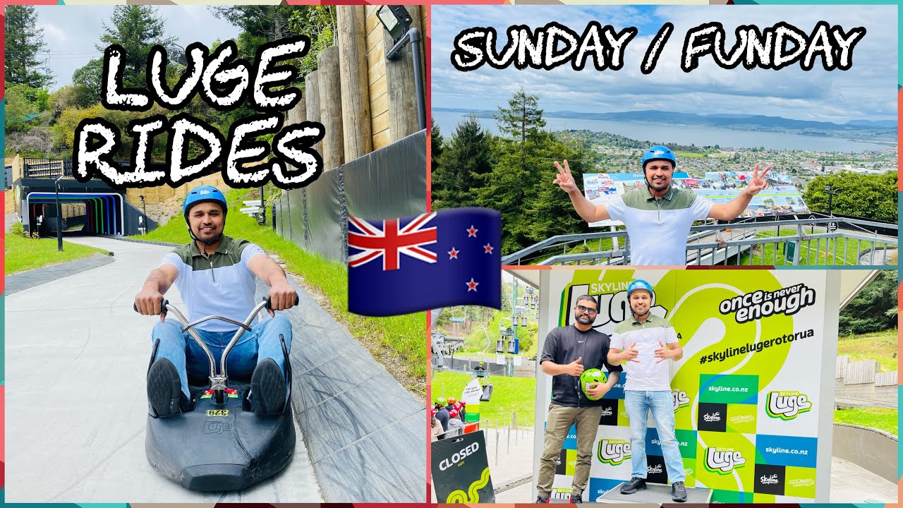 Luge Rides | Sunday Funday | aaj to mazza aa gya