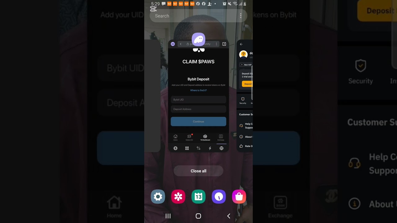 How to claim your PAWS tokens to BYBIT || step by step Guide