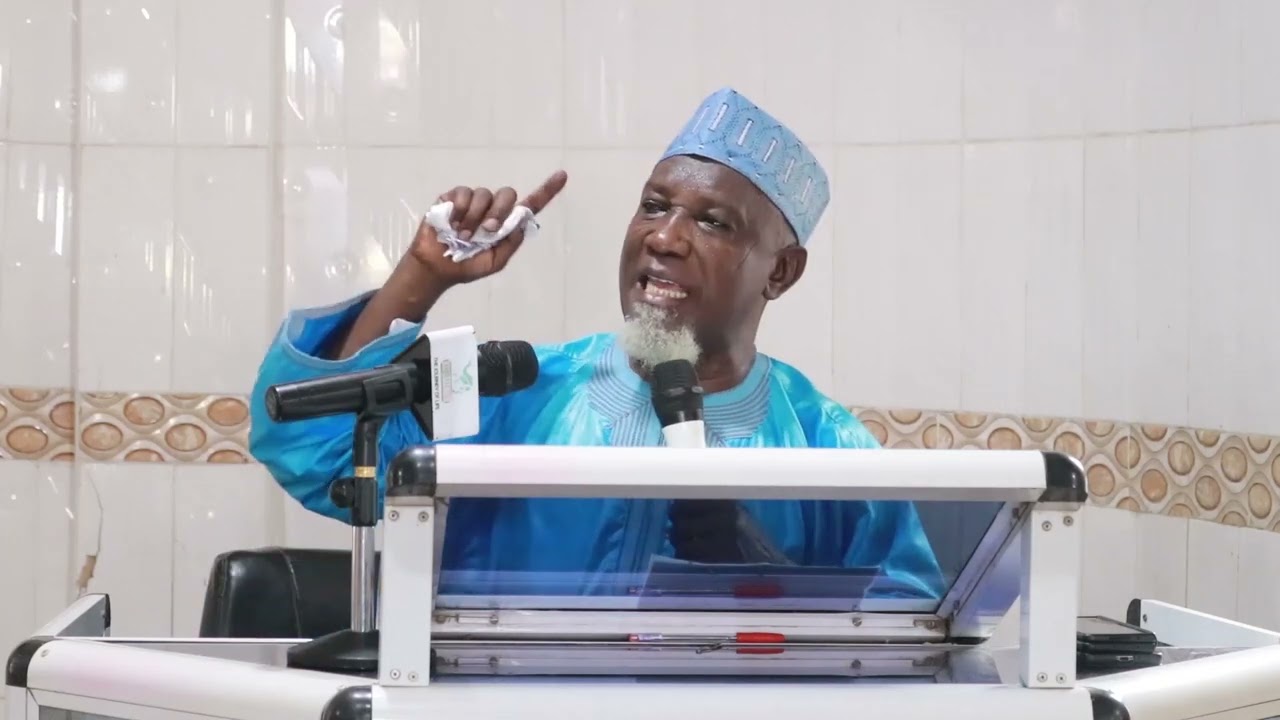 Sheikh Bashiru Nyandu- Jummah khutbah at the Tudu central mosque, Accra-Ghana. 31/05/2024.