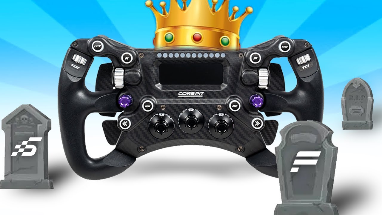Этот новый руль для Sim Racing, возможно, просто убил конкурентов...