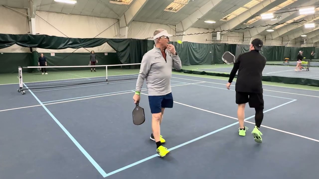 Josh/Dan vs Tracy/Christine Game#1 Sunday 2-22-26 at GlastonburyTennis Club  