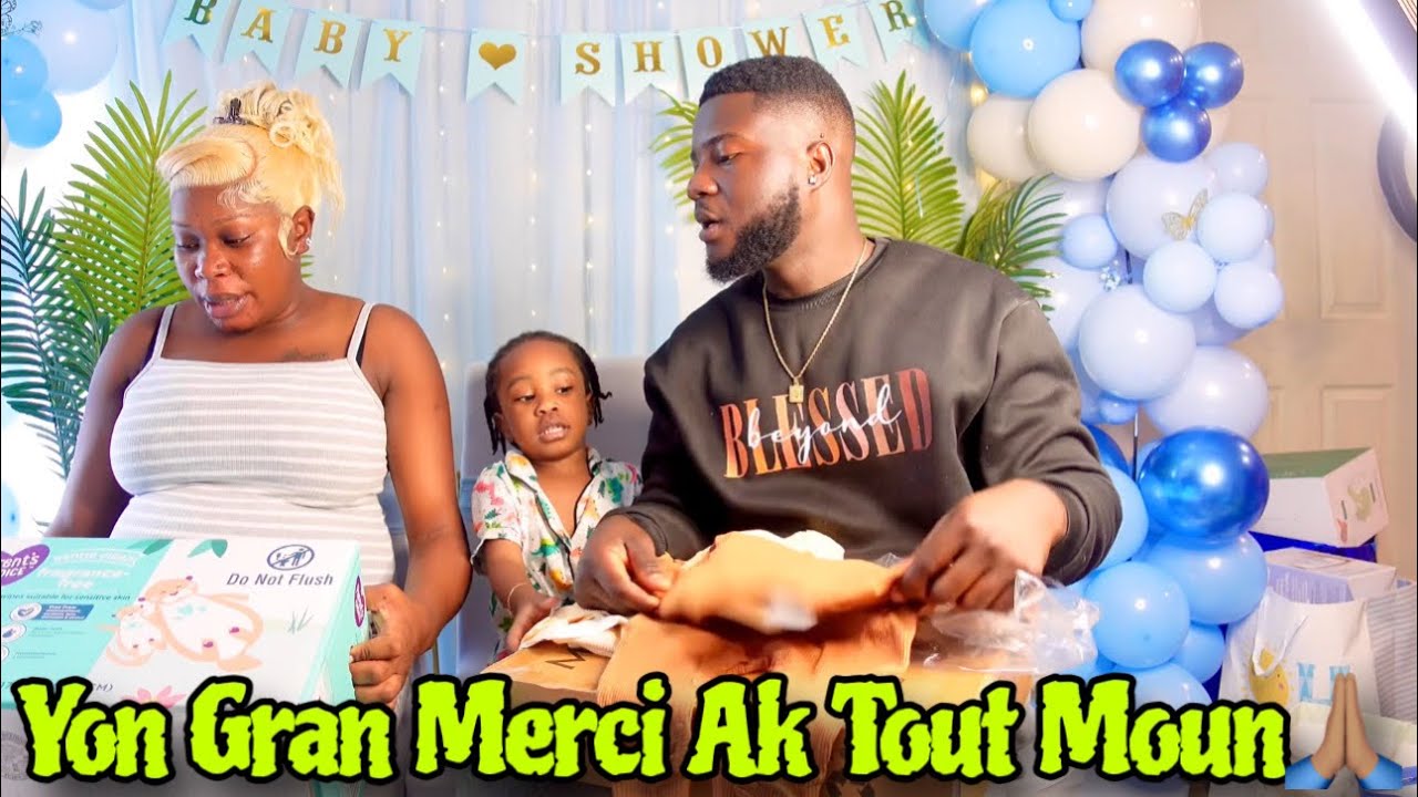 VLOG!! Vin Ouvri Kado Yo Et Remerci Tout Moun Avek Nou!!