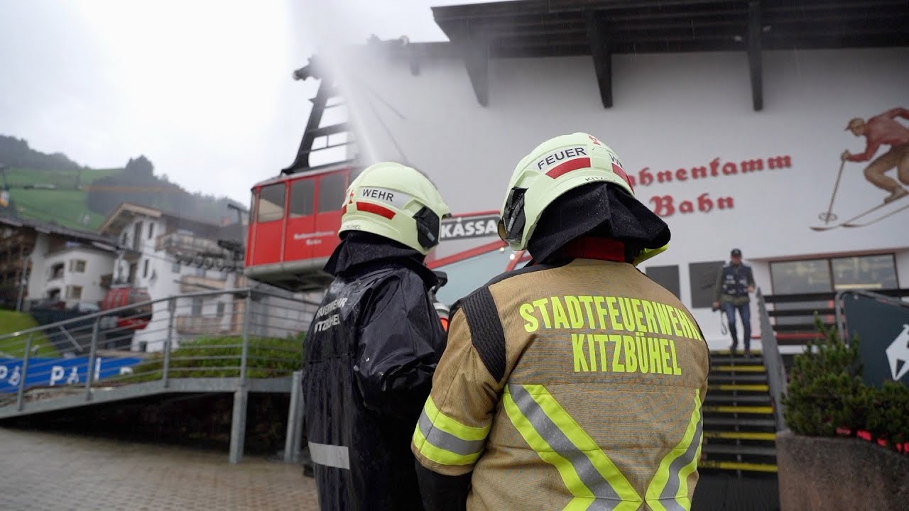 Florianiübung der Stadtfeuerwehr Kitzbühel