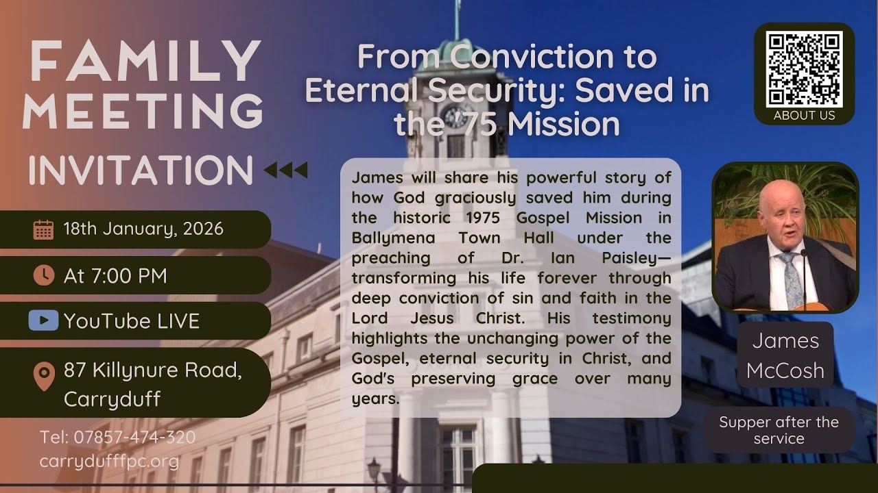 From Conviction to Eternal Security: Saved in the '75 Mission