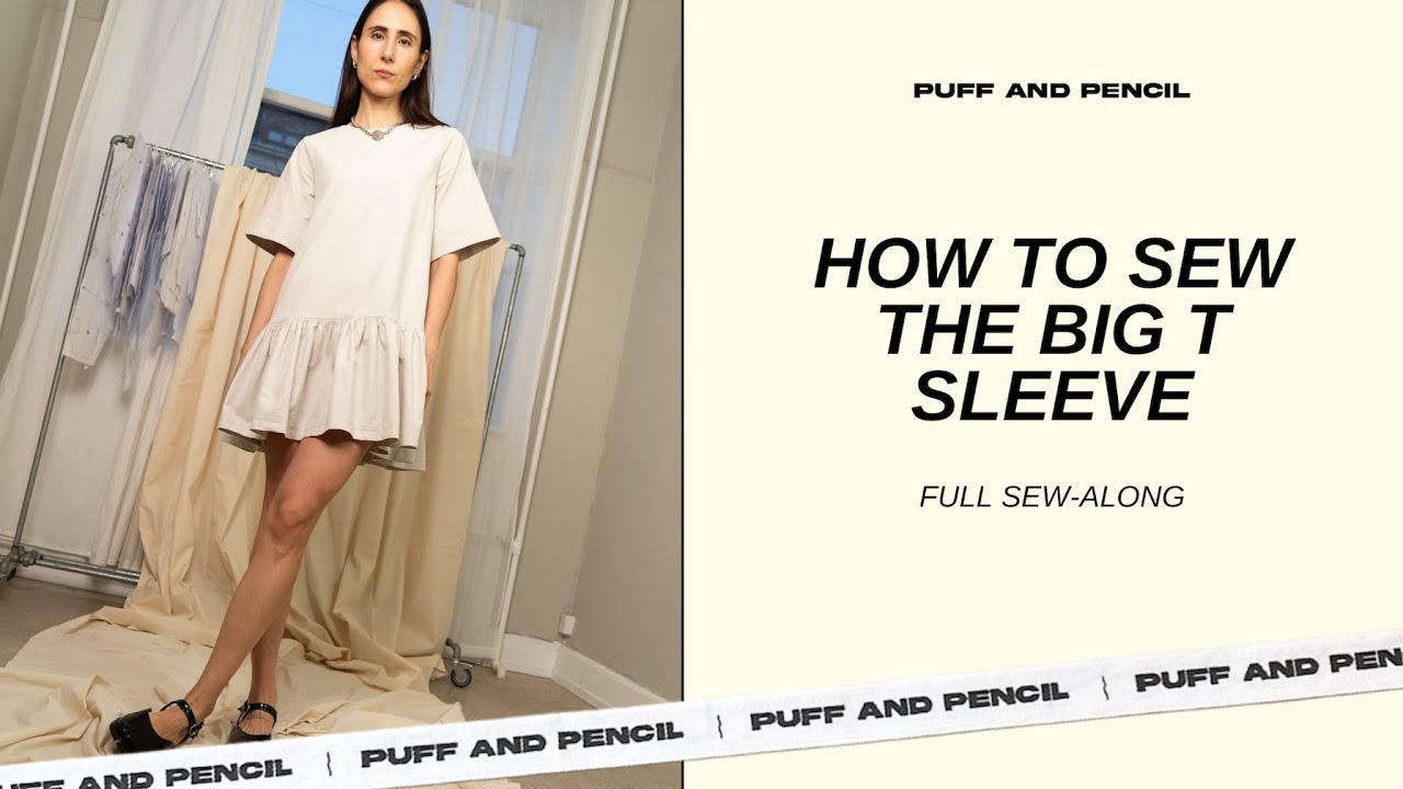 How to sew the Big T sleeve