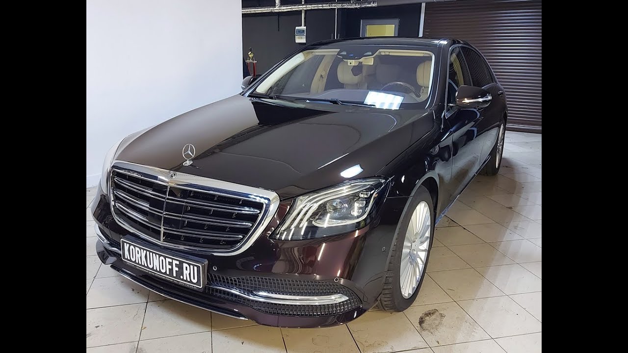 Mercedes W222 - High-End аудиосистема вместо Burmester!